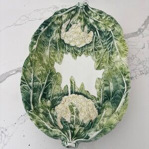 Vietri White Ceramic Tray vintage